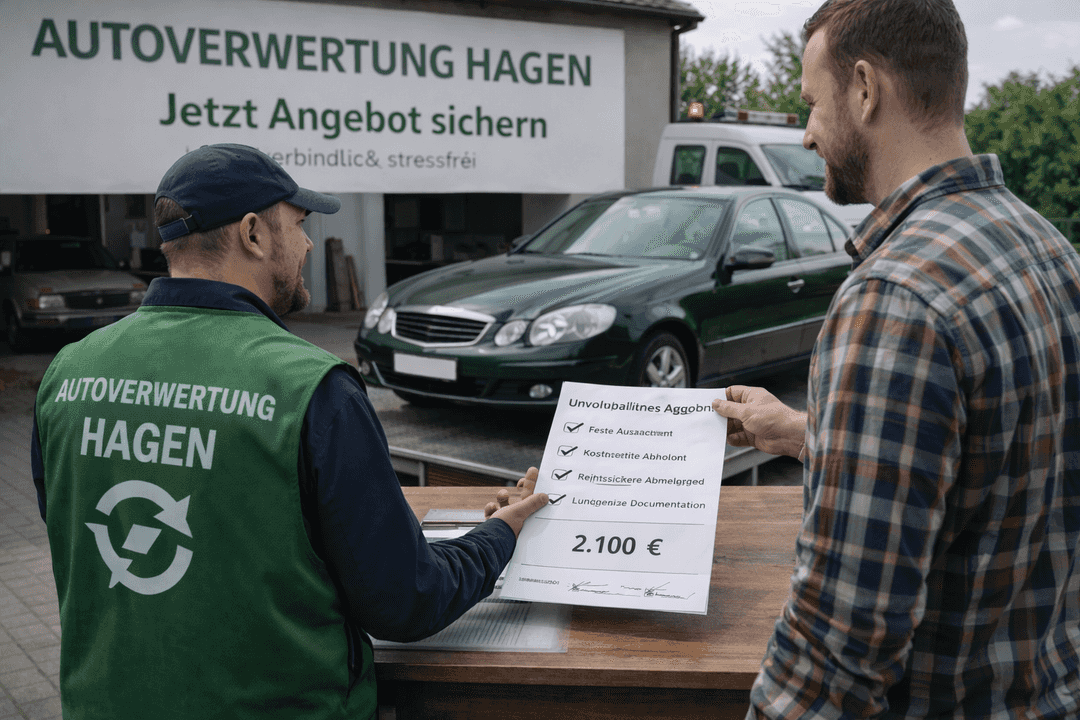 Jetzt Angebot sichern – Ihr direkter Einstieg in die Autoverwertung in Lengerich